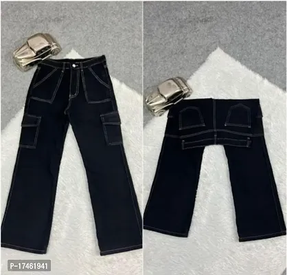 Curvy Fit Straight Regular Jeans - Black - Ladies | H&M IN